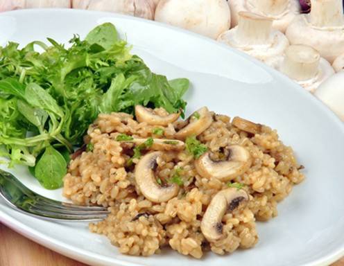 Pilzrisotto Rezept für den Dampfgarer