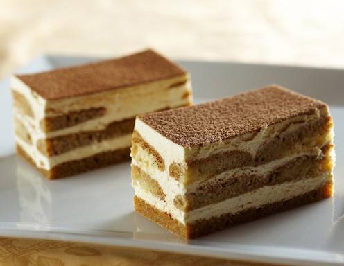 Rezept für Tiramisu Schnitte