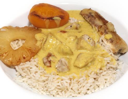 Repezt für Curry Bananen Topf