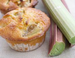 Rhabarber-Vanille-Muffins Rhabarber-Vanille-Muffins