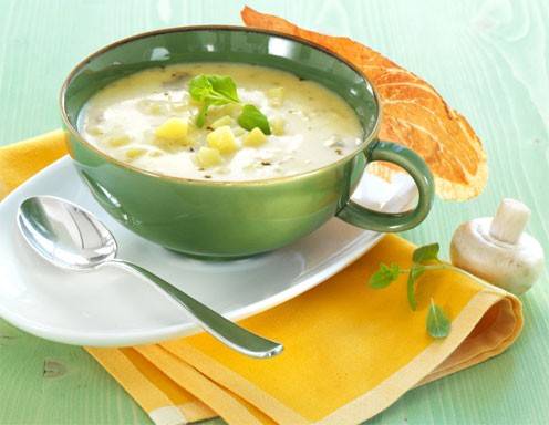 Brunch Kartoffel-Pilzsuppe Rezept
