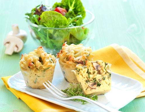 Champignon-Spiralen-Muffins Rezept
