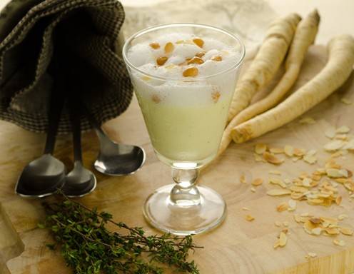 Rezept für Petersilienwurzel Schaumsüppchen