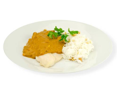 Pangasius-Curry mit Erdnüssen Rezept - ichkoche.at