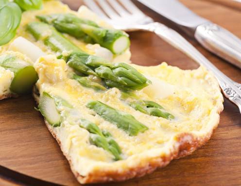 Spargelomelett Rezept
