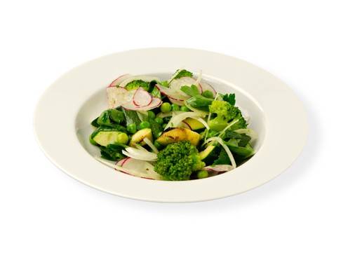Mediterraner Frühlings-Gemüsesalat Rezept