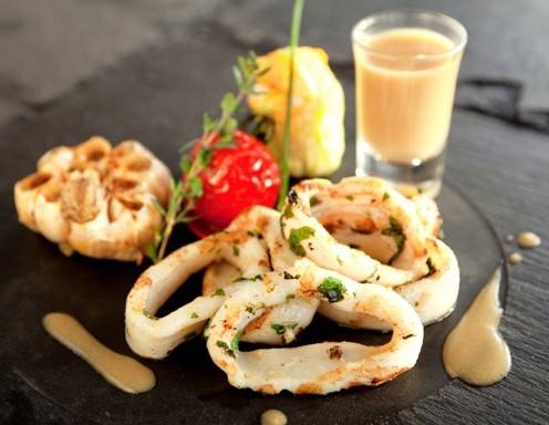 Pikanter Tintenfisch Rezept