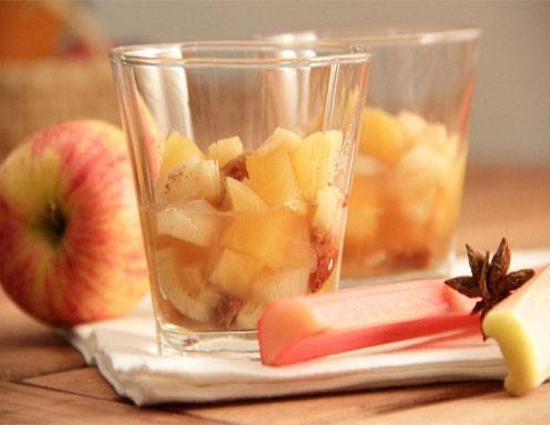 Rhabarber-Apfel-Kompott aus dem Dampfgarer