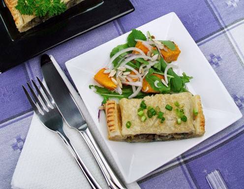 Kartoffel-Spargel-Strudel Rezept