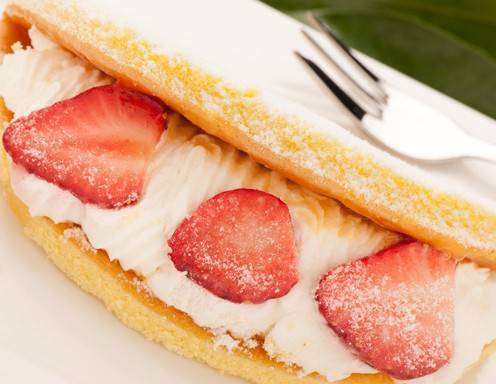Omelette Surprise mit Erdbeeren Rezept