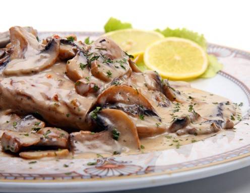 Schweinssteak mit Steinpilzsauce Rezept