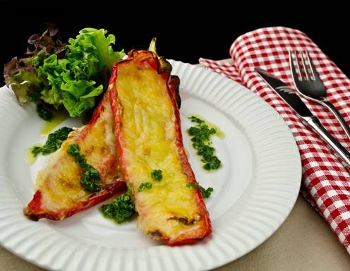 Rezept für gefüllte Pfefferoni "Mexiko"