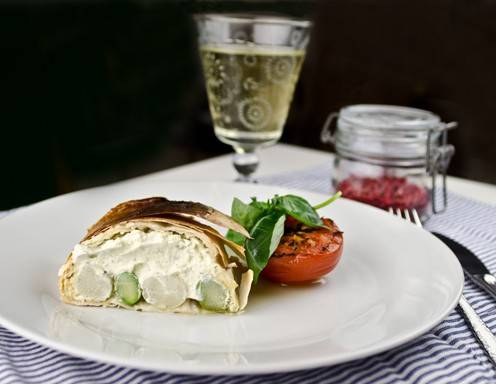 Spargelstrudel Rezept