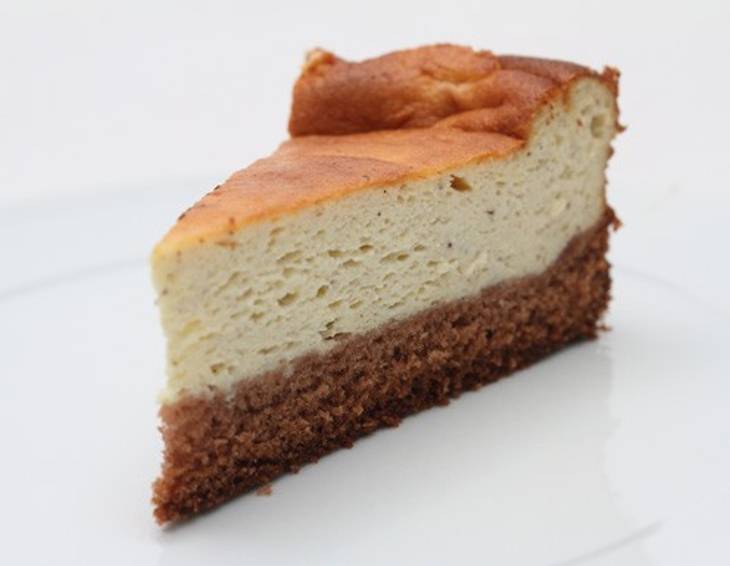 Cheesecake mit Schokoboden