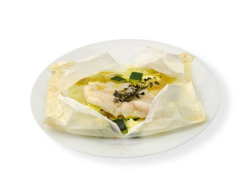Rezept für Pangasius im Backpapier