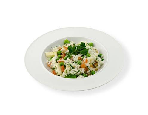 Rezept für Reissalat mit Spargel