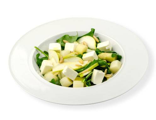 Rucola-Birnen Salat mit Camembert Rezept - ichkoche.de