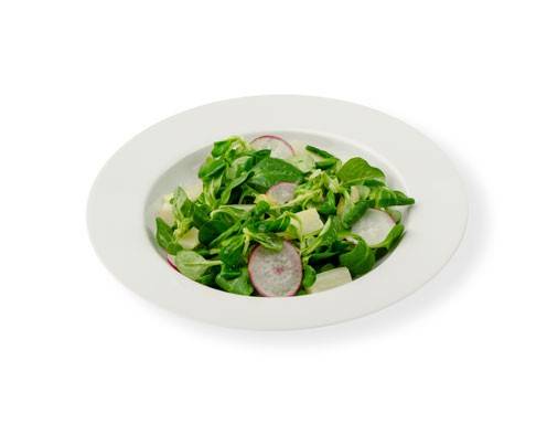 Vogerlsalat mit Spargel und Holunderblüten-Vinaigrette Rezept - ichkoche.de