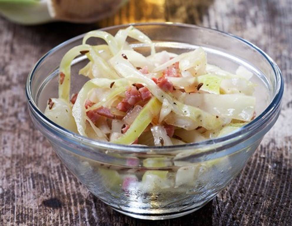 Warmer Krautsalat Warmer Krautsalat