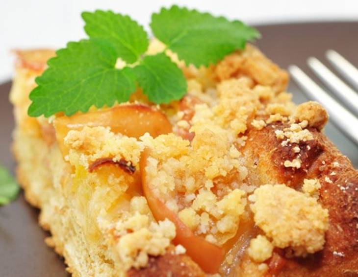 Marillenkuchen mit Streusel