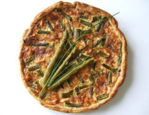 Spargelquiche Rezept - ichkoche.de Spargelquiche Rezept - ichkoche.de