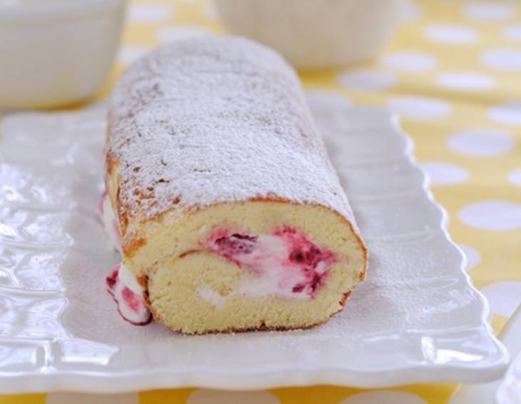 Himbeerroulade