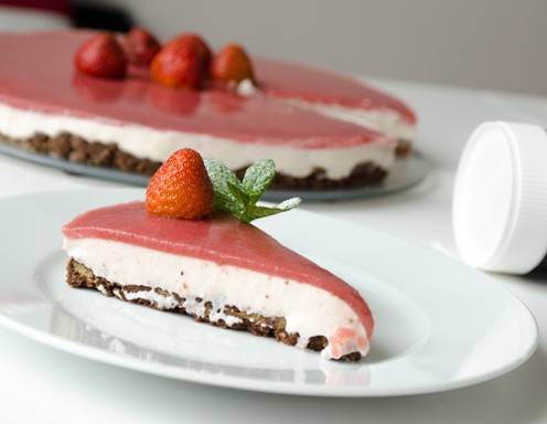 Erdbeer-Cheesecake Rezept