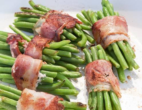 Fisolen mit Speck Rezept