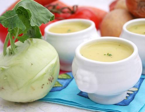 Kohlrabisuppe Rezept