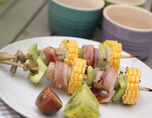  Bratwürstelspieße Rezept