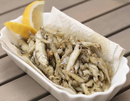 Frittierte Ährenfische Rezept