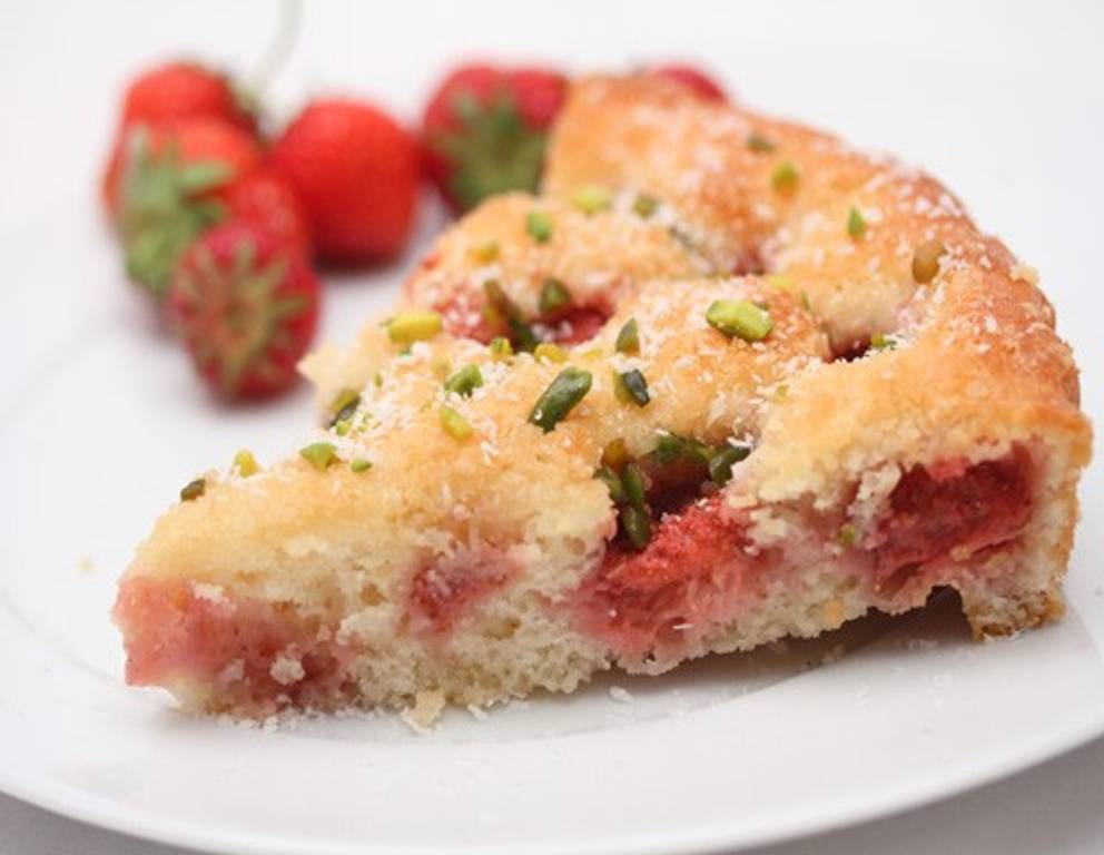 Erdbeer-Kokos-Kuchen Erdbeer-Kokos-Kuchen