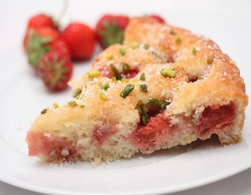 Erdbeer-Kokos-Kuchen Rezept - ichkoche.de Erdbeer-Kokos-Kuchen Rezept - ichkoche.de