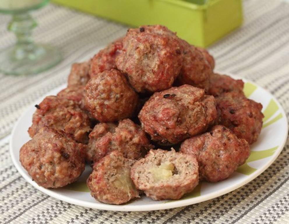 Faschierte Ananasbällchen Faschierte Ananasbällchen