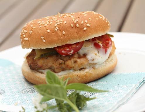 Puten-Burger Rezept