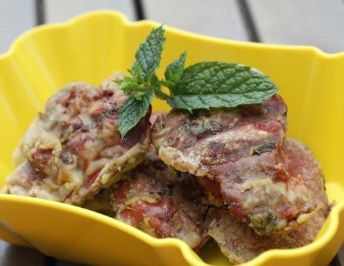  Gegrillte Leber mit Minze Rezept