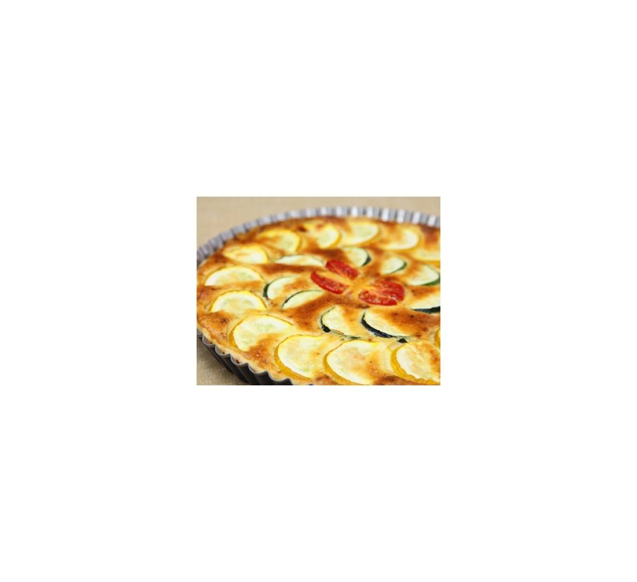 Zucchini-Tarte Rezept - ichkoche.de Zucchini-Tarte Rezept - ichkoche.de