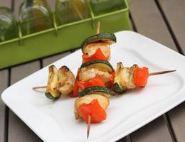 Pikante Hendlspieße Pikante Hendlspieße