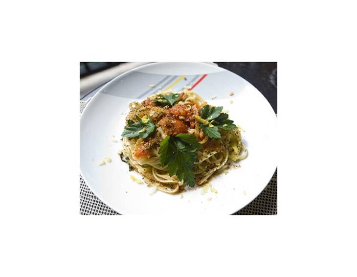 Spaghetti mit Seeigeln und Bottarga