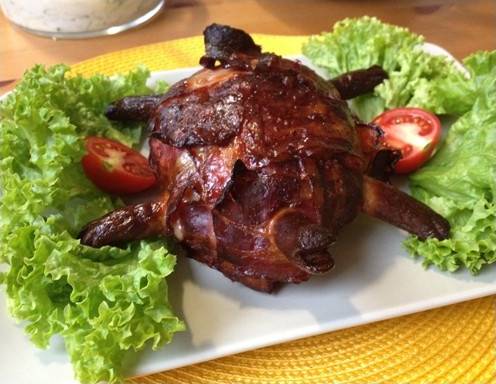 Bacon Turtle Rezept