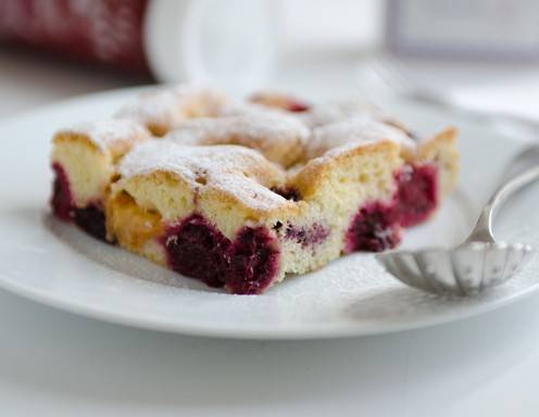 Obstkuchen mit Topfen-Joghurt-Creme Rezept - ichkoche.at