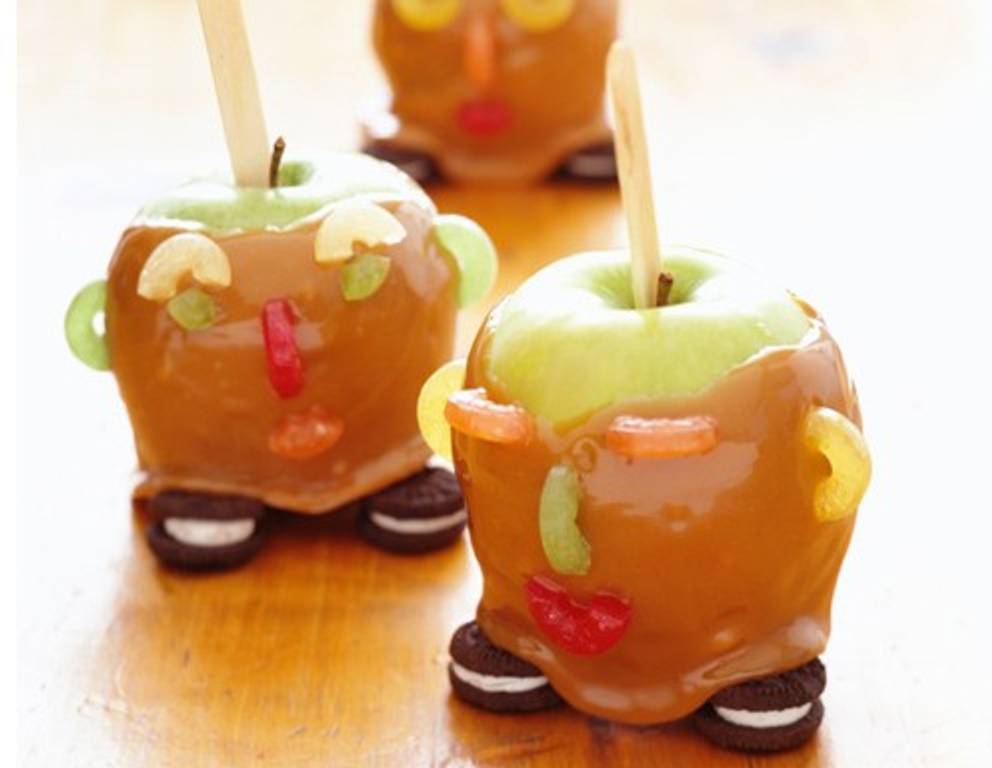 Schoko-Apfel-Männchen Schoko-Apfel-Männchen