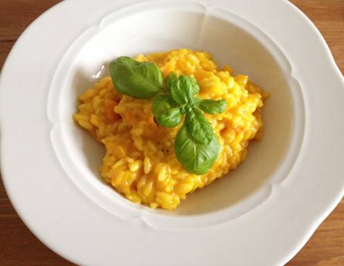 Kürbisrisotto