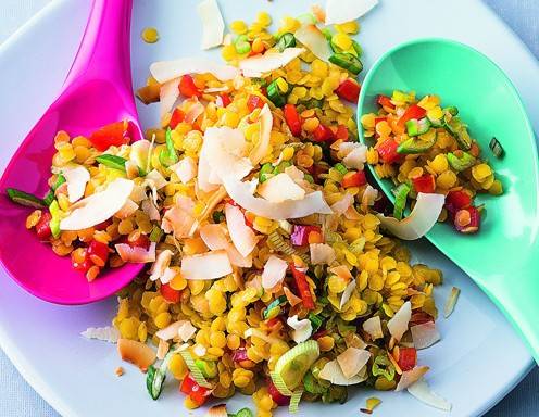Linsen-Kokos-Salat