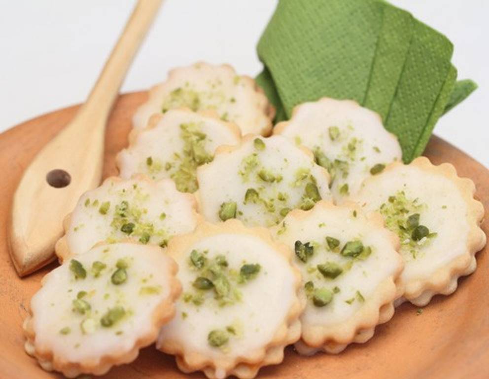 Kekse mit Pistazien Kekse mit Pistazien