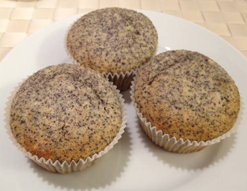 Mohn-Orangen-Muffins Rezept