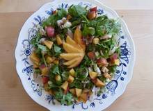 Italienischer Pfirsichsalat Italienischer Pfirsichsalat