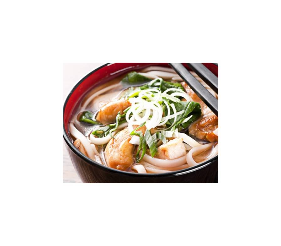 Asiasuppe mit Huhn und Tofunockerl
