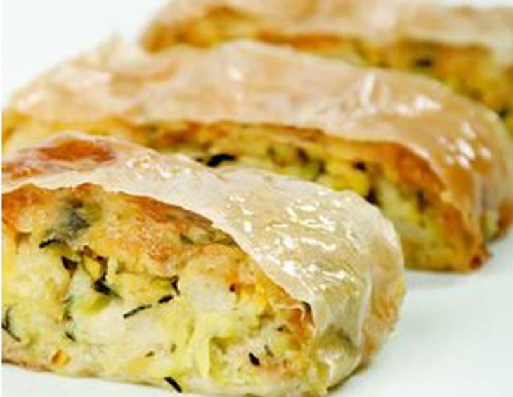 Zucchini-Strudel