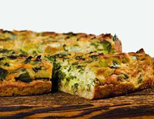 Lauchtorte Rezept - ichkoche.de